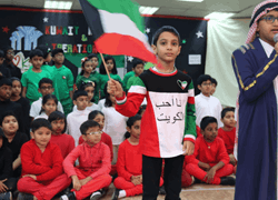 National and Liberation Day of Kuwait in ICSK Junior