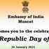 72 Republic Day of India - Embassy of India