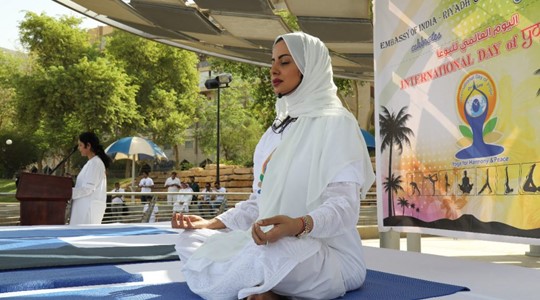 International Yoga Seminar at Riyadh