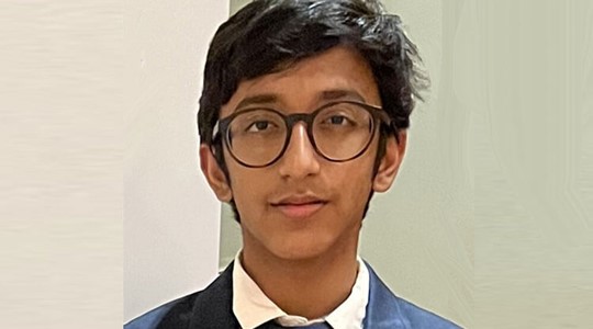 Kuwait-Based Indian Student Arnav Rai Wins Global Scholarship to Study in Singapore