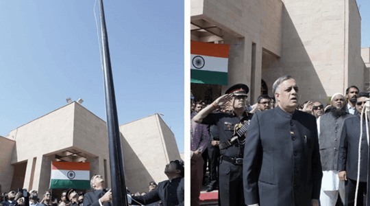Embassy of India, Riyadh Celebrates 79th Independence Day with Flag Hoisting Ceremony