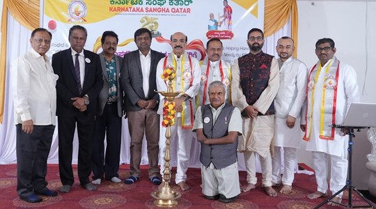 Karnataka Sangha Qatar Hosts Historic Tribute in Bangalore Honouring Founders & Social Workers