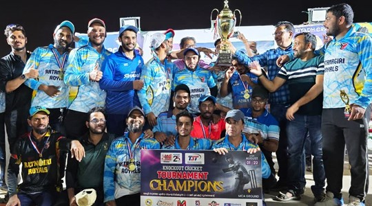 Ratnagiri Royals Crowned Champions at TST Cup Cricket Tournament in Riyadh